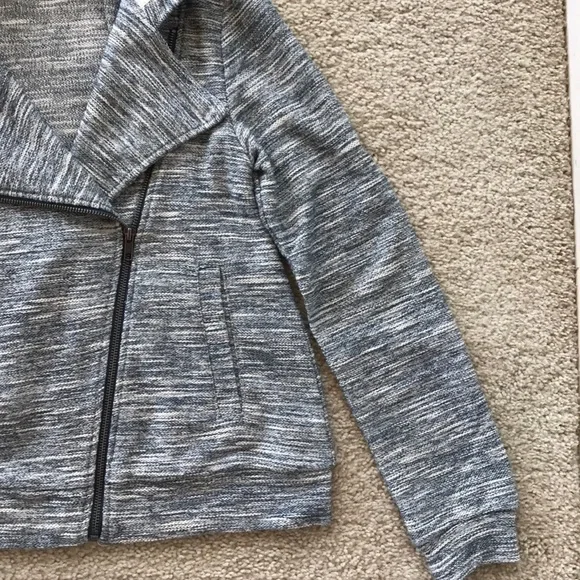 Anthropologie Hooded Tweed Moto Jacket - Picture 6 of 7